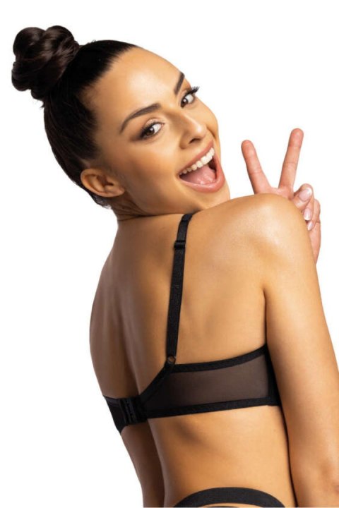 Biustonosz Soft Model Dotssy M-3714/2 Black - Mat Mat Biustonosz Soft Model Dotssy M-3714/2 Black - Mat Mat