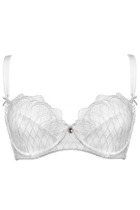 Biustonosz Soft Model Emma M-077/2 White - Mat Mat Biustonosz Soft Model Emma M-077/2 White - Mat Mat