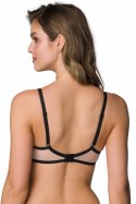 Biustonosz Soft Model Frances M-3804/2 Beige/Black - Mat Mat Biustonosz Soft Model Frances M-3804/2 Beige/Black - Mat Mat