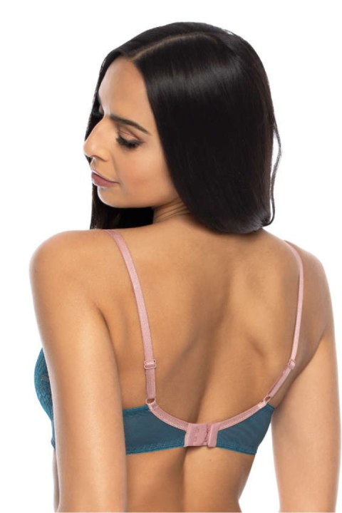 Biustonosz Soft Model Sybilla M-3525/2 Turkus - Mat Mat Biustonosz Soft Model Sybilla M-3525/2 Turkus - Mat Mat