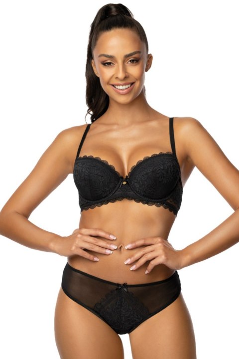 Biustonosz push up Biustonosz Push-up Model 0198/11/1 Estelle Black - Mat Mat Biustonosz push up Biustonosz Push-up Model 0198/11/1 Estelle Black - Mat Mat