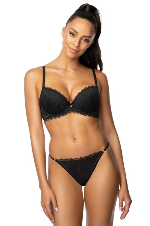 Biustonosz push up Biustonosz Push-up Model 0198/11/2 Estelle Black - Mat Mat Biustonosz push up Biustonosz Push-up Model 0198/11/2 Estelle Black - Mat Mat