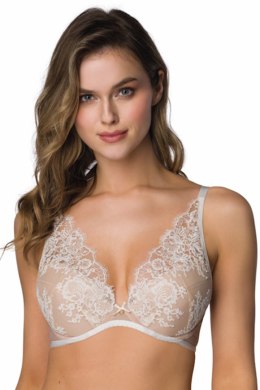 Biustonosz push up Biustonosz Push-up Model Frances M-3804/11/1 Beige/Milk - Mat Mat