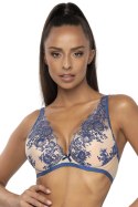 Biustonosz push up Biustonosz Push-up Model M-3804/11/1 Frances Beige/Navy - Mat Mat Biustonosz push up Biustonosz Push-up Model M-3804/11/1 Frances Beige/Navy - Mat Mat