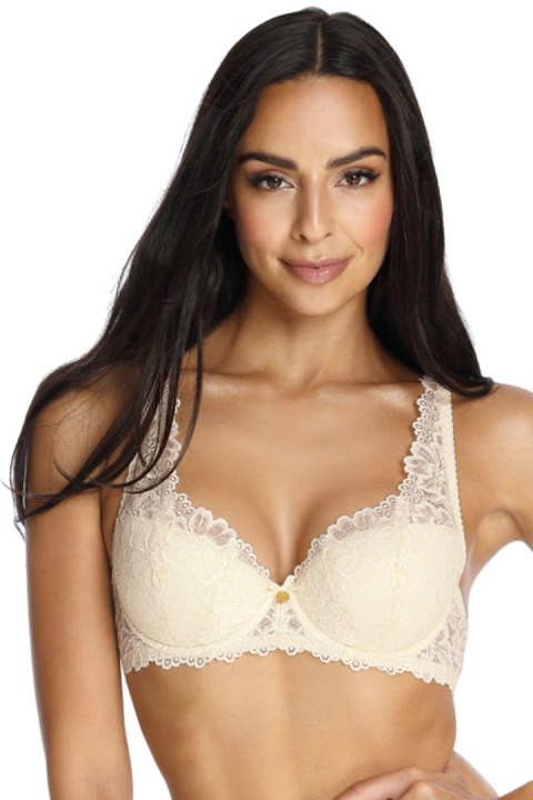 Biustonosz push up Biustonosz Usztywniany Model 053/22 Carmela Cream - Mat Mat Biustonosz push up Biustonosz Usztywniany Model 053/22 Carmela Cream - Mat Mat