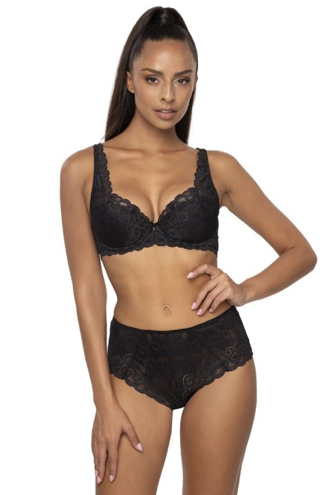 Biustonosz push up Biustonosz Usztywniany Model 3824/22 Natalie Black - Mat Mat Biustonosz push up Biustonosz Usztywniany Model 3824/22 Natalie Black - Mat Mat