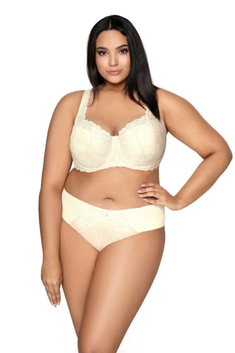 Biustonosz push up Biustonosz Usztywniany Model Carmela Big M-053/22 Cream - Mat Mat Biustonosz push up Biustonosz Usztywniany Model Carmela Big M-053/22 Cream - Mat Mat