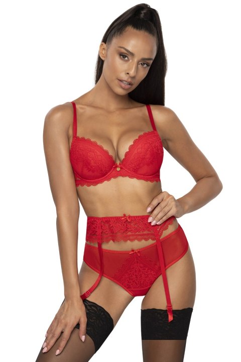 Gorsety, body, pasy Pas do pończoch Model 0198/3 Estelle Red - Mat Mat Gorsety, body, pasy Pas do pończoch Model 0198/3 Estelle Red - Mat Mat