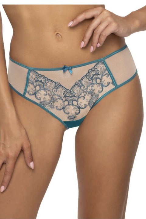 Stringi Model Maureen S-3808/4 Beige/Turkus - Mat Mat Stringi Model Maureen S-3808/4 Beige/Turkus - Mat Mat