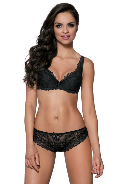 Szorty Model 053/54/2 Carmela Black - Mat Mat Szorty Model 053/54/2 Carmela Black - Mat Mat
