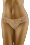 Stringi Szorto-stringi Model Karioka Beige - Wolbar Wolbar Stringi Szorto-stringi Model Karioka Beige - Wolbar Wolbar