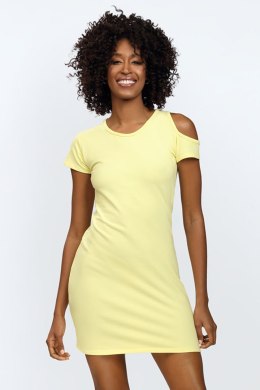 Sukienka Model Esi Yellow - DKaren DKaren