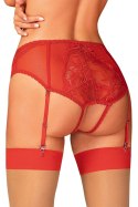 Figi Model Dagmarie z pasem do pończoch Red - Obsessive Obsessive Figi Model Dagmarie z pasem do pończoch Red - Obsessive Obsessive