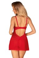 Komplet Model Chilisa babydoll Red - Obsessive Obsessive Komplet Model Chilisa babydoll Red - Obsessive Obsessive