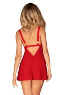 Komplet Model Elianes Babydoll Red - Obsessive Obsessive Komplet Model Elianes Babydoll Red - Obsessive Obsessive