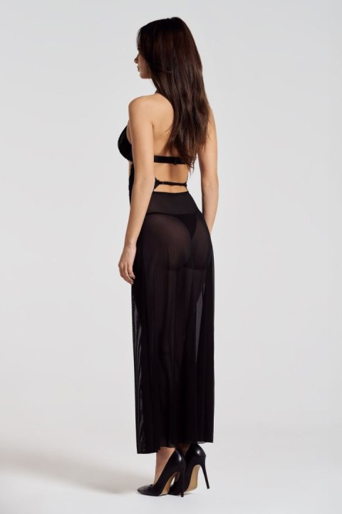 Komplet Model Iliosa Chemise Black - Obsessive Obsessive