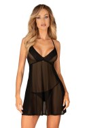 Komplet Model Latinesa babydoll Black - Obsessive Obsessive Komplet Model Latinesa babydoll Black - Obsessive Obsessive