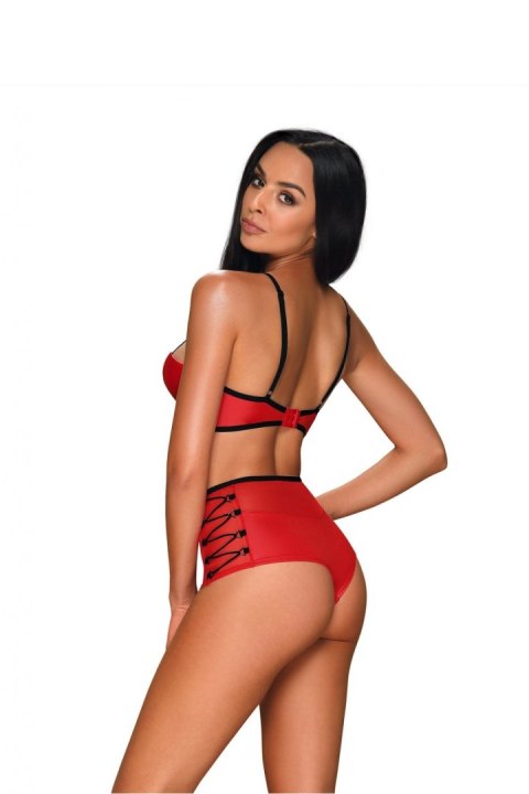 Komplet Model Leatheria 2cz Red - Obsessive Obsessive Komplet Model Leatheria 2cz Red - Obsessive Obsessive