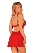Komplet Model Luvae Babydoll Red - Obsessive Obsessive Komplet Model Luvae Babydoll Red - Obsessive Obsessive
