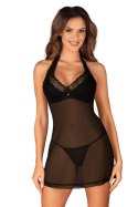 Komplet Model Medilla Chemise Black - Obsessive Obsessive Komplet Model Medilla Chemise Black - Obsessive Obsessive