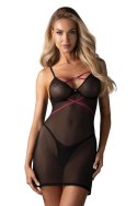Komplet Model Novenes Chemise Black - Obsessive Obsessive Komplet Model Novenes Chemise Black - Obsessive Obsessive