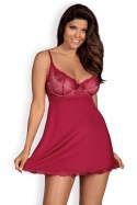 Komplet Model Rosalyne Babydoll Red - Obsessive Obsessive Komplet Model Rosalyne Babydoll Red - Obsessive Obsessive
