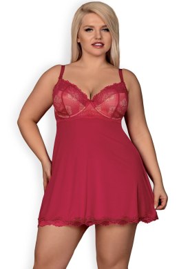 Komplet Model Rosalyne Babydoll Red - Obsessive Obsessive