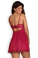 Komplet Model Rosalyne Babydoll Red - Obsessive Obsessive Komplet Model Rosalyne Babydoll Red - Obsessive Obsessive