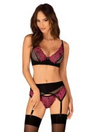 Komplet Model Rosenty 3cz Set Black/Pink - Obsessive Obsessive Komplet Model Rosenty 3cz Set Black/Pink - Obsessive Obsessive
