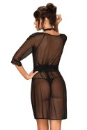 Komplet Peniuar Model Lutica Black - Obsessive Obsessive Komplet Peniuar Model Lutica Black - Obsessive Obsessive