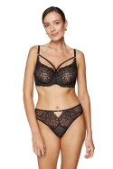 Biustonosz Soft Biustonosz Semi-Soft Model Celeste B3 Black - Gorteks Gorteks Biustonosz Soft Biustonosz Semi-Soft Model Celeste B3 Black - Gorteks Gorteks