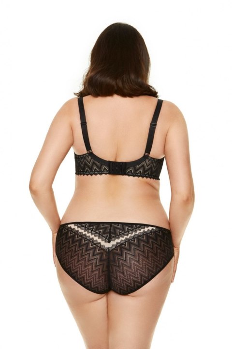 Biustonosz Soft Biustonosz Semi-Soft Model Echo B3 Black - Gorteks Gorteks Biustonosz Soft Biustonosz Semi-Soft Model Echo B3 Black - Gorteks Gorteks