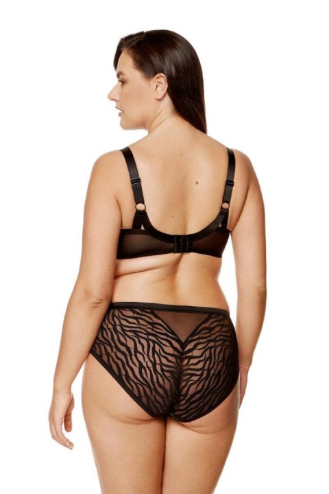 Biustonosz Soft Biustonosz Semi-Soft Model Serena B3 Black/Beige - Gorteks Gorteks Biustonosz Soft Biustonosz Semi-Soft Model Serena B3 Black/Beige - Gorteks Gorteks