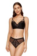 Biustonosz Soft Model Serena B2 Black/Beige - Gorteks Gorteks Biustonosz Soft Model Serena B2 Black/Beige - Gorteks Gorteks