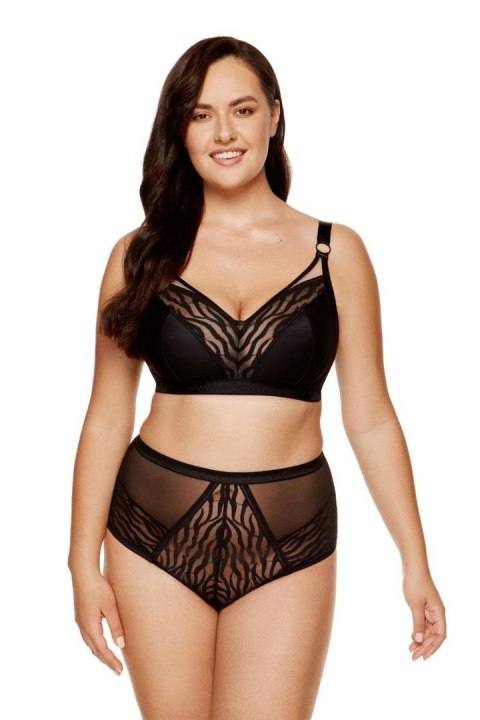 Biustonosz Soft Model Serena B2 Black/Beige - Gorteks Gorteks Biustonosz Soft Model Serena B2 Black/Beige - Gorteks Gorteks