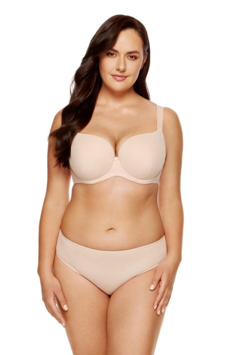 Biustonosz push up Biustonosz Usztywniany Model Anna B4 Beige - Gorteks Gorteks Biustonosz push up Biustonosz Usztywniany Model Anna B4 Beige - Gorteks Gorteks