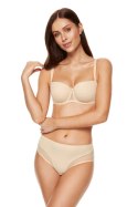 Biustonosz push up Biustonosz Usztywniany Model Zara B4 Beige - Gorteks Gorteks Biustonosz push up Biustonosz Usztywniany Model Zara B4 Beige - Gorteks Gorteks