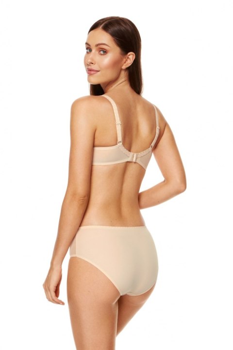 Biustonosz push up Biustonosz Usztywniany Model Zara B4 Beige - Gorteks Gorteks Biustonosz push up Biustonosz Usztywniany Model Zara B4 Beige - Gorteks Gorteks