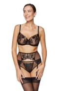 Gorsety, body, pasy Pas do pończoch Model Coco PPW Black - Gorteks Gorteks Gorsety, body, pasy Pas do pończoch Model Coco PPW Black - Gorteks Gorteks