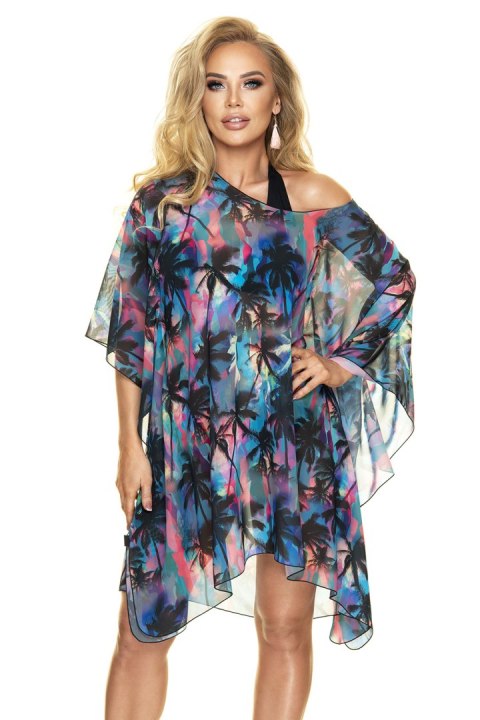 Sukienka Plażow Tunika Model 8 Multicolor - Irall Irall Sukienka Plażow Tunika Model 8 Multicolor - Irall Irall