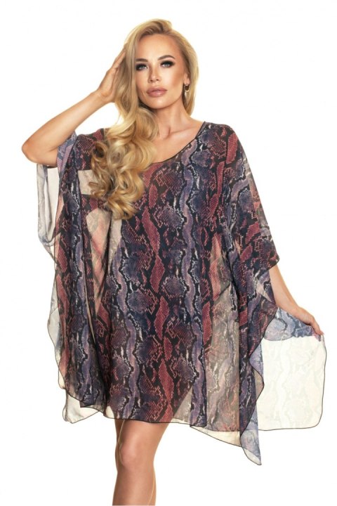 Sukienka Plażow Tunika Model Padma 16 Multicolor - Irall Irall Sukienka Plażow Tunika Model Padma 16 Multicolor - Irall Irall