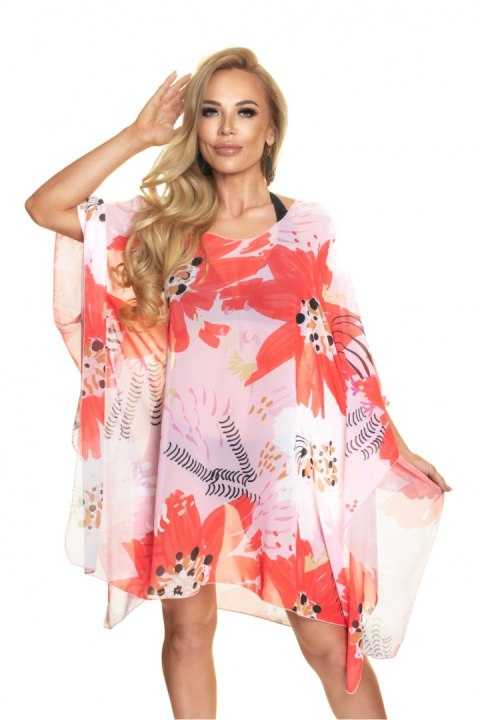 Sukienka Plażow Tunika Model Padma 22 Multicolor - Irall Irall Sukienka Plażow Tunika Model Padma 22 Multicolor - Irall Irall