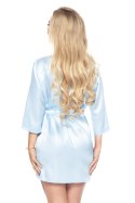 Szlafrok Damski Model Aria Sky Blue - Irall Irall Szlafrok Damski Model Aria Sky Blue - Irall Irall
