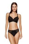 Biustonosz push up Biustonosz Usztywniany Model Eclipse B5 Black - Gorteks Gorteks Biustonosz push up Biustonosz Usztywniany Model Eclipse B5 Black - Gorteks Gorteks