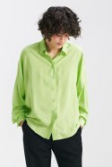 Bluzka oversize fason nietoperz B158 Limonka - Nife Nife Bluzka oversize fason nietoperz B158 Limonka - Nife Nife