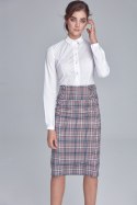 Klasyczna koszula body K54 White - Nife Nife Klasyczna koszula body K54 White - Nife Nife