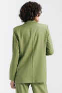 Marynarka lniana Z55 Green Pistacja - Nife Nife Marynarka lniana Z55 Green Pistacja - Nife Nife