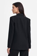Marynarka oversize dwurzędowa Z69 Black - Nife Nife Marynarka oversize dwurzędowa Z69 Black - Nife Nife