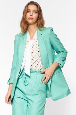 Seledynowa marynarka oversize Z43 Seledyn - Nife Nife