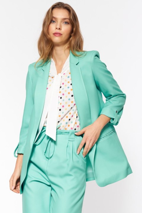 Seledynowa marynarka oversize Z43 Seledyn - Nife Nife Seledynowa marynarka oversize Z43 Seledyn - Nife Nife